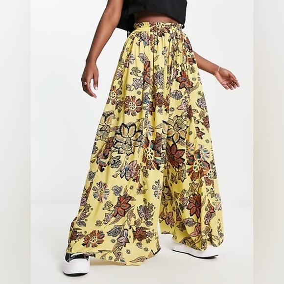 Free People Take It Easy Cotton Wide Leg Pants - Picture 7 of 7